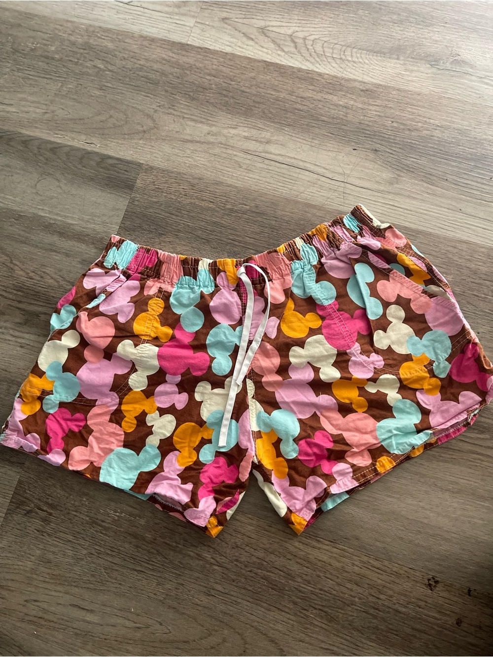 Women’s Multicolor Mickey Mouse Shorts